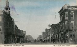 Street Scene Jefferson City, MO Postcard Postcard Postcard