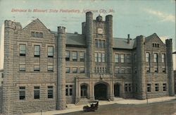 Entrance to Missouri State Penitentiary Jefferson City, MO Postcard Postcard Postcard