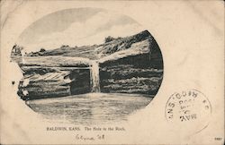 The Hole in the Rock Baldwin, KS Postcard Postcard Postcard