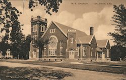 M.E.Church Postcard