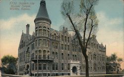 Scottish Rite Masonic Temple Postcard