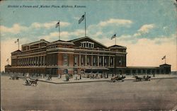 Wichita's Forum and Market Place Kansas Postcard Postcard Postcard