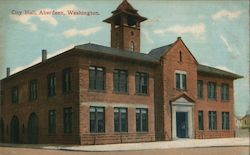 City Hall Aberdeen, WA Postcard Postcard Postcard