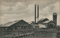 Flagstaff Lumber M'fg. Co's Saw Mill Arizona Postcard Postcard Postcard