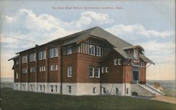 The New High School Gymnasium Postcard