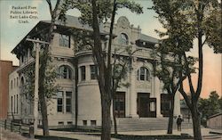 Packard Free Public Library Postcard