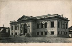 Carnegie Library Postcard