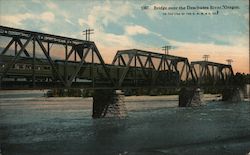 Bridge over the Deschutes River, Oregon. Bend, OR Postcard Postcard Postcard