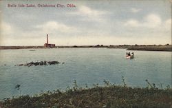 Belle isle Lake Oklahoma City, OK Postcard Postcard Postcard