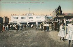 Exposition Building at the State Fair Postcard