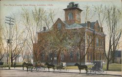 Nez Perce County Court House Postcard