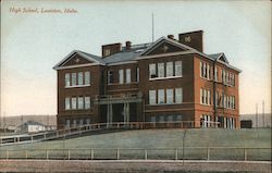 High School Lewiston, ID Postcard Postcard Postcard