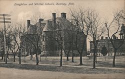 Longfellow and Whittier Schoold Kearney, NE Postcard Postcard Postcard