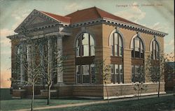 Carnegie Library Chickasha, OK Postcard Postcard Postcard