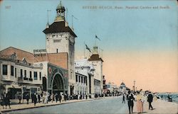 Nautical Guard and Beach Revere Beach, MA Postcard Postcard Postcard