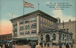 The Crescent Store and Union Trust Co., Marble Bank Buidling Postcard