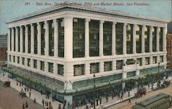 Hale Bros. Department Store, Fifth and Market Streets Postcard