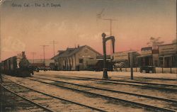 The S.P. Deport Gilroy, CA Postcard Postcard Postcard