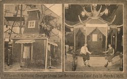 Fifteenth National Orange Show, San Bernardino, CA Feb 19-March 1, 1925 Postcard