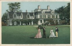 The Original Daniel Webster House, 1859 Postcard
