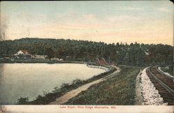 Lake Royer, Blue Ridge Mountains Postcard