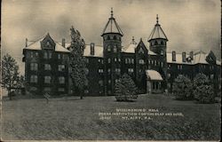 Institution for the Deaf and Dumb Wissinoming Hall Postcard