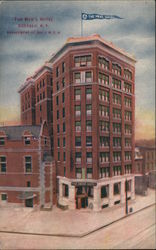 The Men's Hotel Postcard