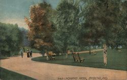 Howard Park South Bend, IN Postcard Postcard Postcard