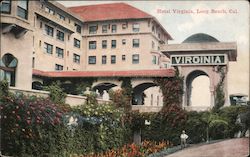 Hotel Virginia Long Beach, CA Postcard Postcard Postcard