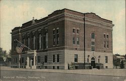 Municipal Building Skowhegan, ME Postcard Postcard Postcard