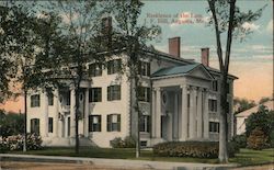 Residence of the Late J.F. Hill Postcard