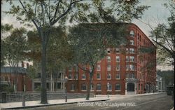 The Lafayette Hotel Postcard