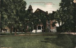 First Congregational Church Postcard