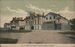 U.S. Military Prison Postcard