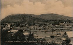 Camden Mountains Maine Postcard Postcard Postcard