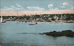 General View of Five Islands Maine Postcard Postcard Postcard