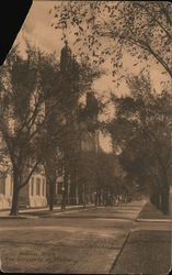 Midway Drive, University of Chicago Postcard