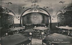 Grill Room The Bismarck Postcard