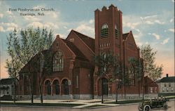 First Presbyterian Church Hastings, NE Postcard Postcard Postcard