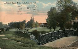 A Beauty Spot, Miller Park Omaha, NE Postcard Postcard Postcard