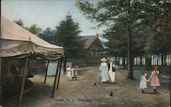 Olean, N.Y. Riverhurst Park Postcard