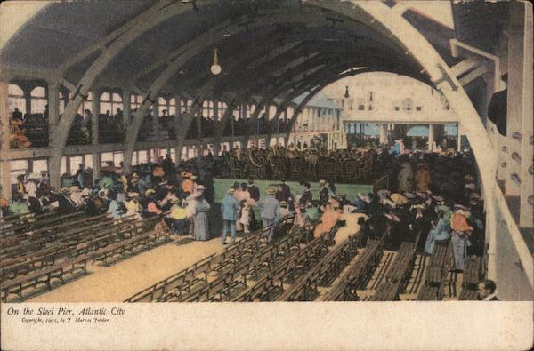 On the Steel Pier Atlantic City New Jersey