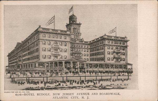 Hotel Rudolf, New Jersey Avenue and Boardwalk Atlantic City