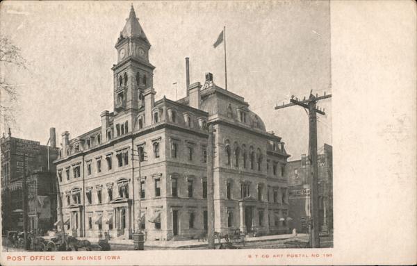 Post Office Des Moines Iowa