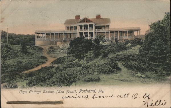 Cape Cottage Casino, (Sea Front) Portland Maine