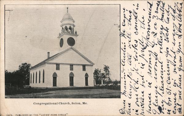 Congregational Church Solon Maine