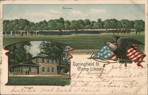 Camp Lincoln Hospital and Review Springfield Illinois