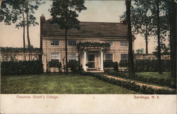 Chauncey Olcott’s Cottage Saratoga New York