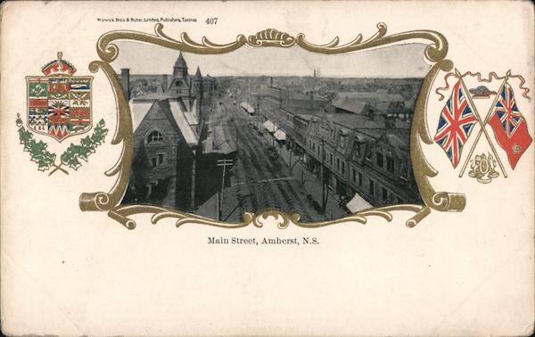 Main Street Amherst NS Canada Nova Scotia