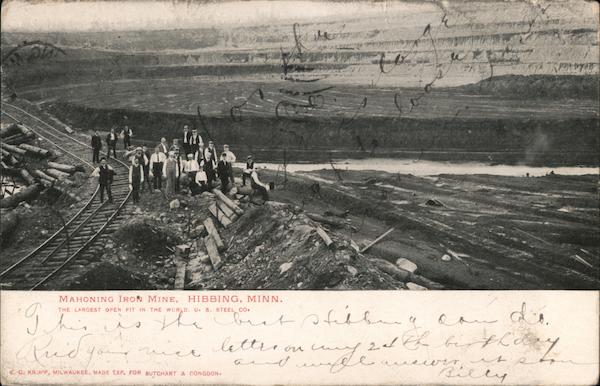 Mahoning Iron Mine Hibbing Minnesota